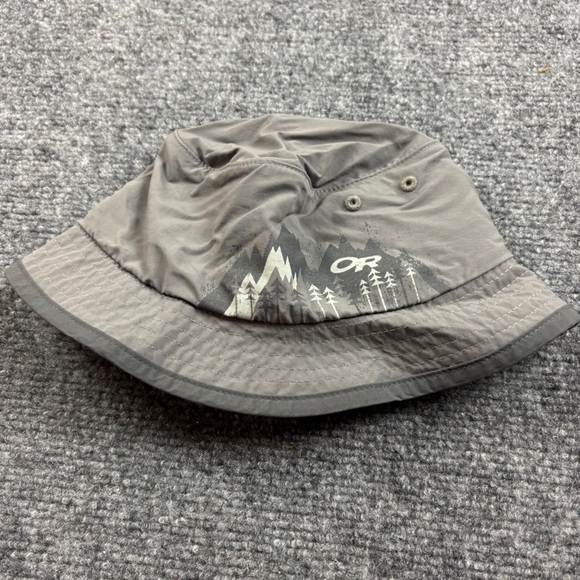 OUTDOOR RESEARCH Infant Solstice Sun Grey Bucket Hat pewter size: XS 0-1 Year - Picture 2 of 7